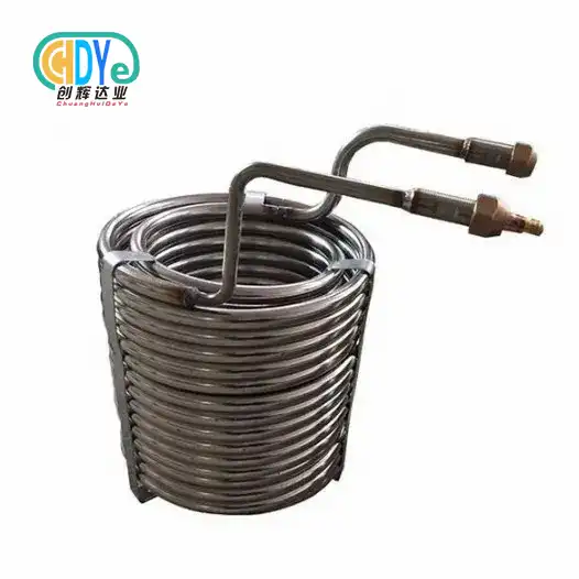 titanium coil tube 