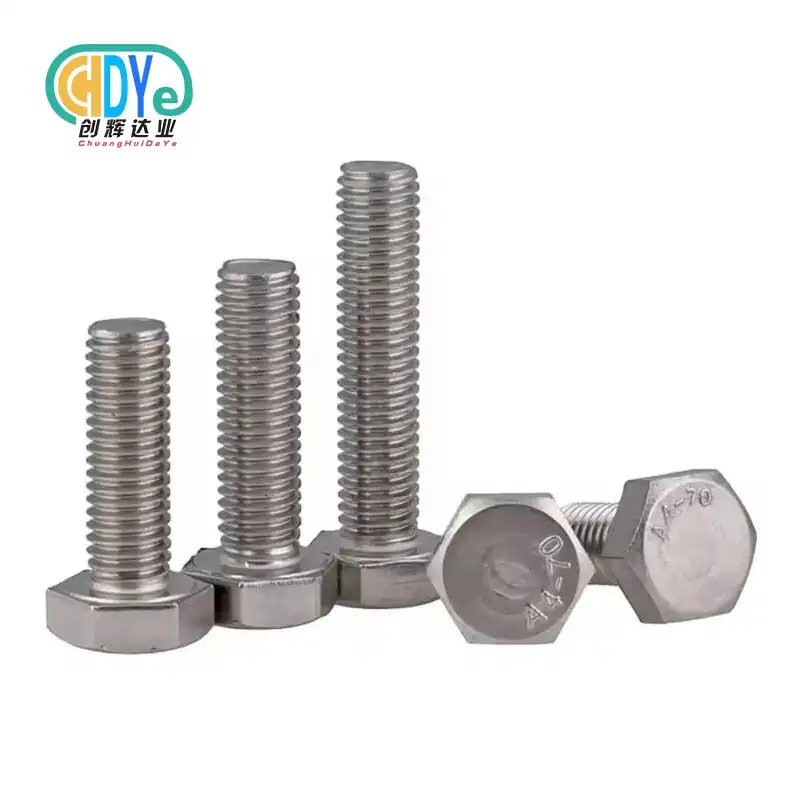 Hexagonal titanium screws Hexagonal titanium screws