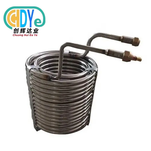titanium coil tube 